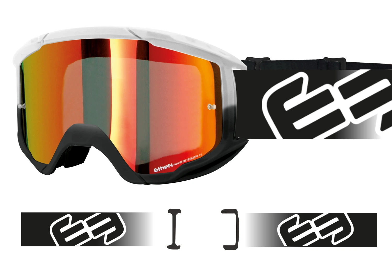 06 Evolution Top Sfumato Nero / Bianco